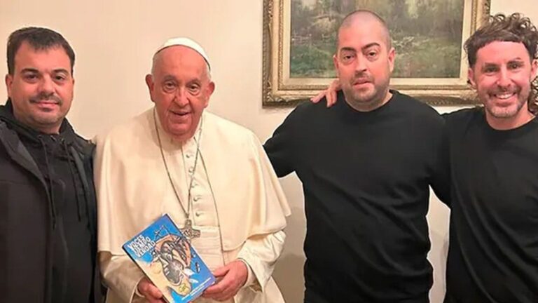 El papa Francisco recibió a Patricio Fontanet en el Vaticano